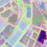 Tile with solar farm highlighted