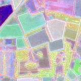 Tile with solar farm highlighted