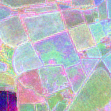 Tile with solar farm highlighted